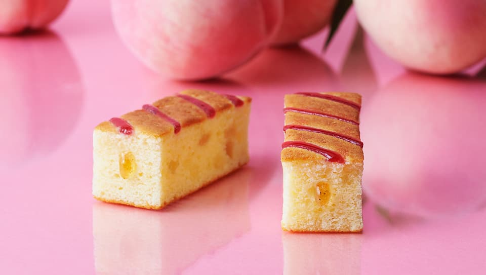 クリームインチーズケーキ(桃)