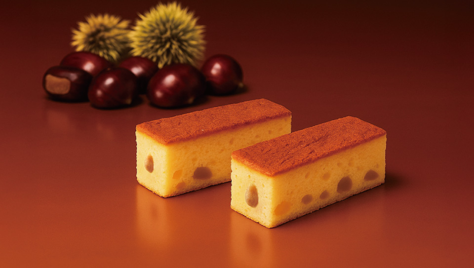 クリームインチーズケーキ(和栗とくるみとチーズ)